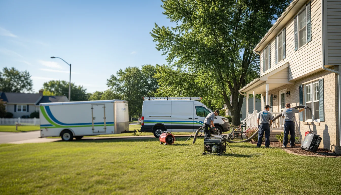 Flooded Basement Restoration And Cleanup With Repair in Cedar Vale, KS near me